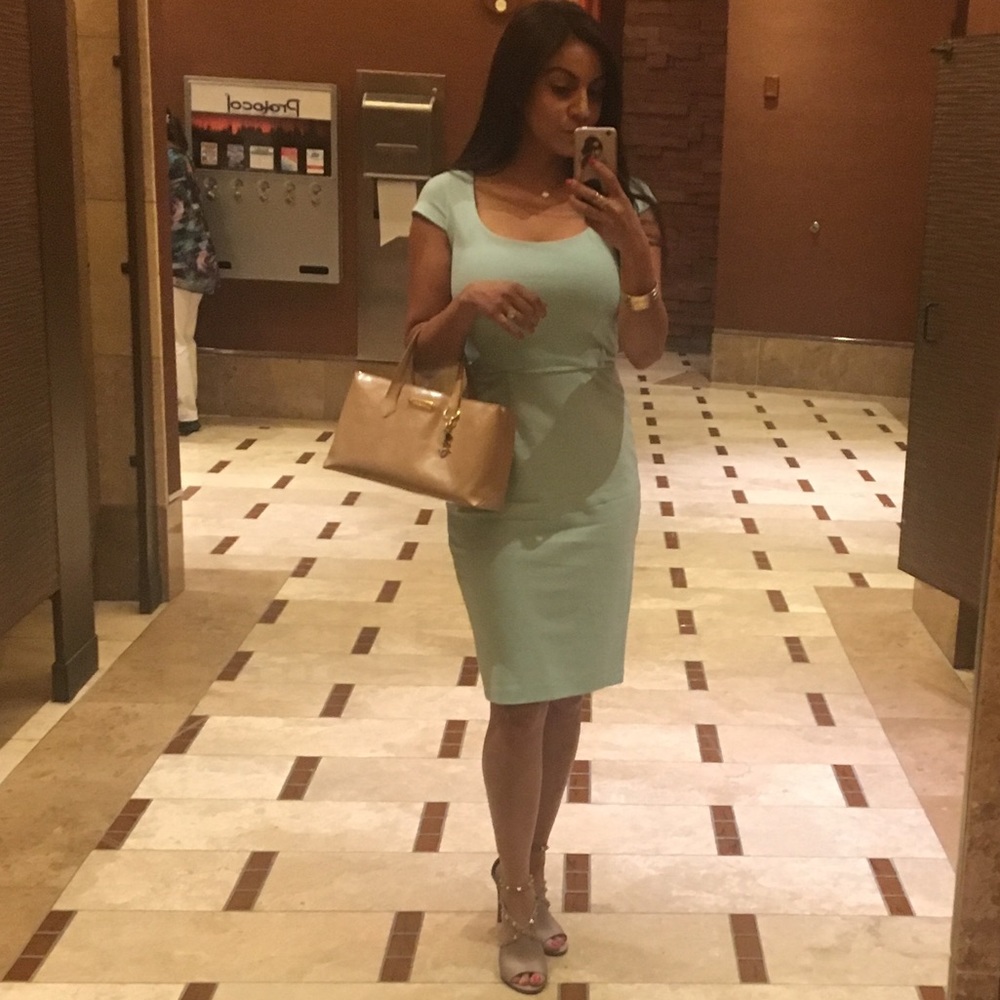 SOLD - Victoria’s Secret Dress - Mint Green - Midi